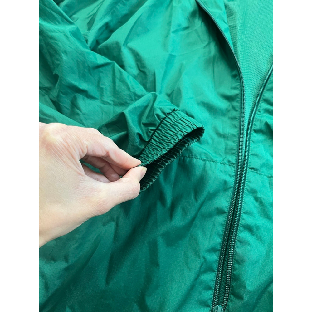 Adidas Trefoil 3 stripes track jacket green size L - Picture 8 of 13